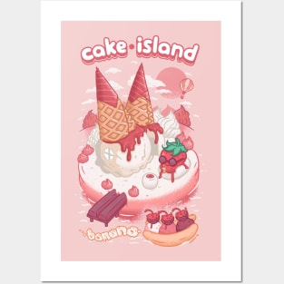 Cake Island Posters and Art